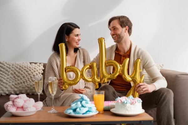 front-view-couple-gender-reveal-party_23-2150256606